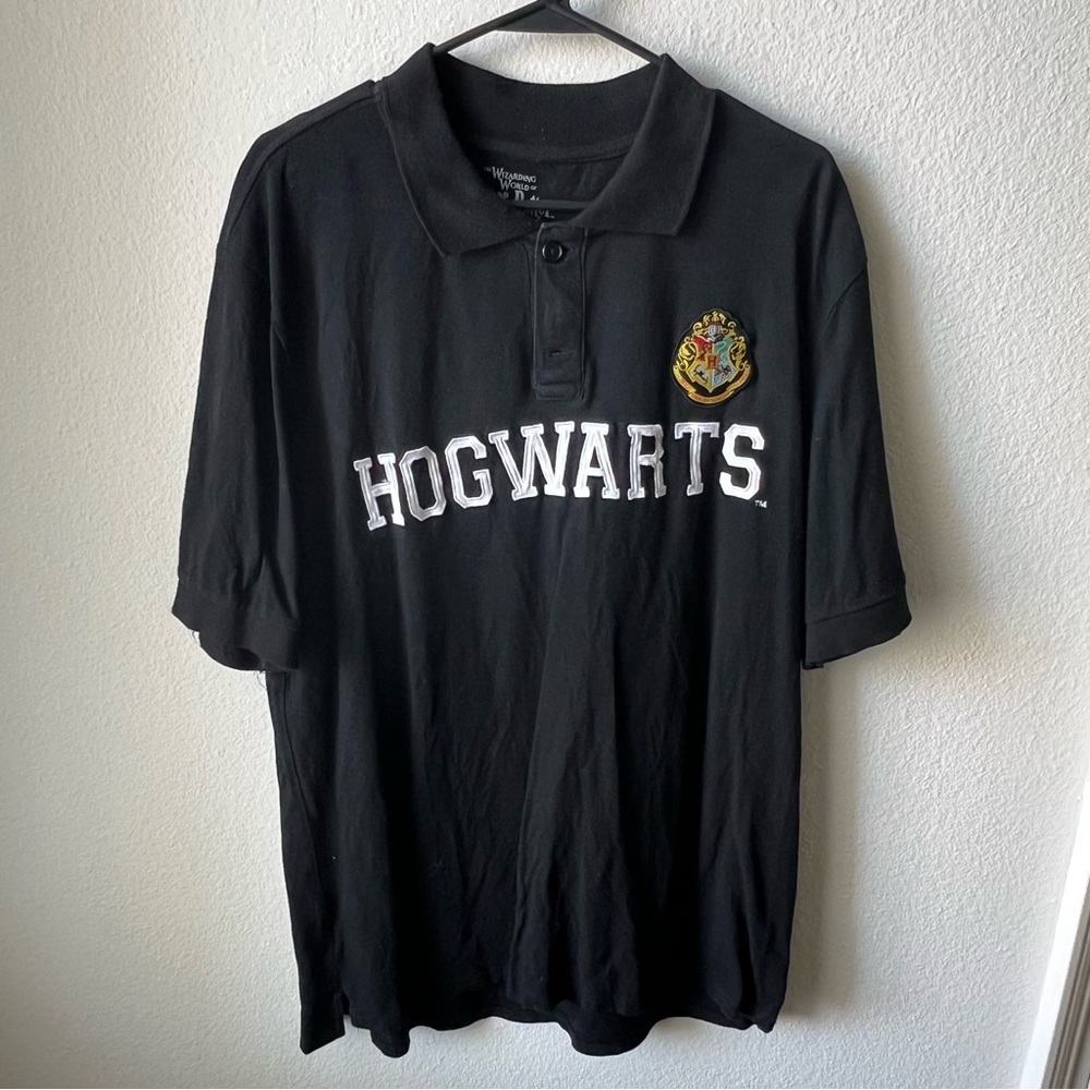 Wizarding World of Harry Potter Polo Shirt Size XL